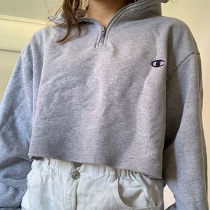 Cropped Champion Quarter Zip